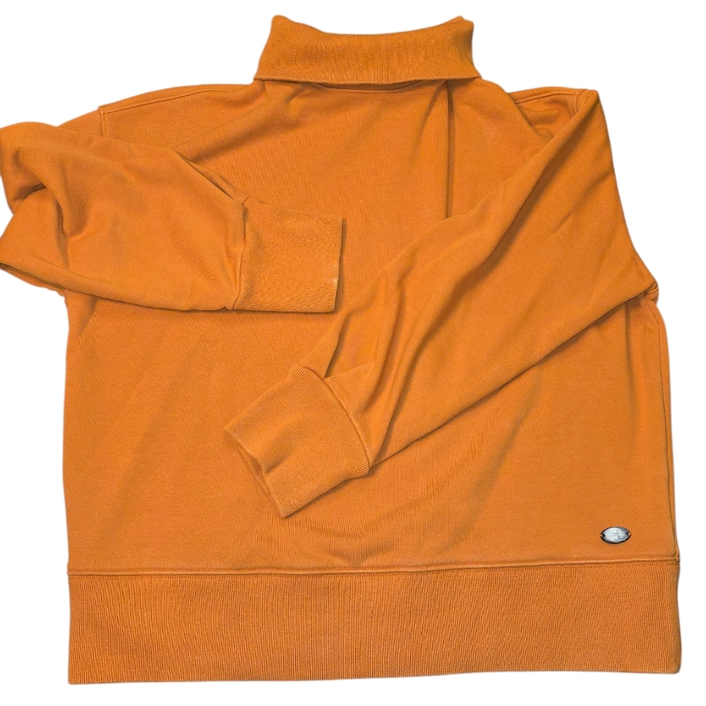 SCOTCH & SODA Cowl Neck Sweatshirt Sunset Orange Size M - Picture 1 of 8